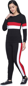 DTR FASHION Colorblock Women Track Suit
