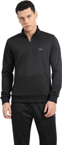 JACK & JONES Solid Men Track Suit