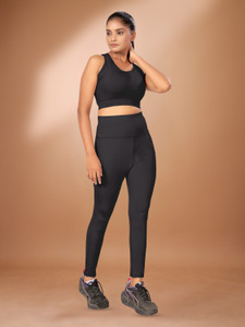 POOJARAN Solid Women Track Suit