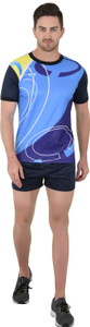TRIZON Printed Men Track Suit