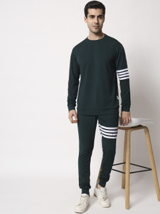 RABBY Striped Men Track Suit