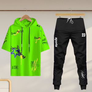NB NICKY BOY Printed Men Track Suit