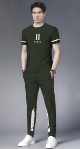 TRIPR Printed Men Track Suit