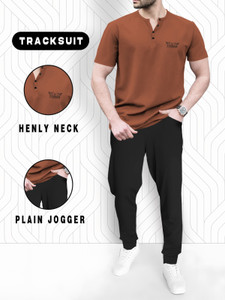 TRIPR Printed Men Track Suit