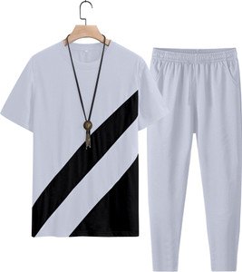 LoveRabby Striped Men Track Suit