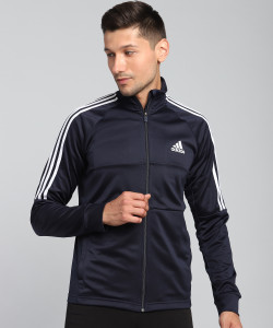 ADIDAS Full Sleeve Solid Men Jacket