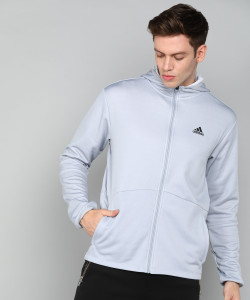 ADIDAS Full Sleeve Solid Men Jacket