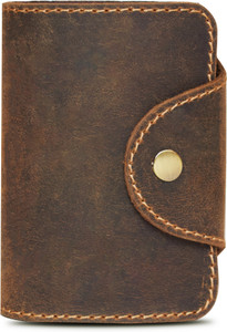 ABYS Men & Women Casual, Formal, Trendy, Evening/Party, Travel, Ethnic, Casual Tan Genuine Leather Document Holder