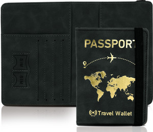 STORITE RFID Travel Passport Cover Holder Wallet for Credit Card Boarding Pass & Ticket