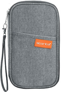 STORITE Nylon Travel Passport Holder Cover Wallet Credit Card Case
