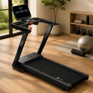 FITKIT by Cult FT200MPro 150 kg Weight Capacity | 6.5HP BLDC Motor | Treadmill for Home Treadmill (Max Weight:150 kg)