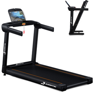 Durafit91 Ace 4.5HP BLDC Peak | 120Kg User Weight | 16km Speed | Foldable| Home Use Treadmill (Max Weight:120 kg)