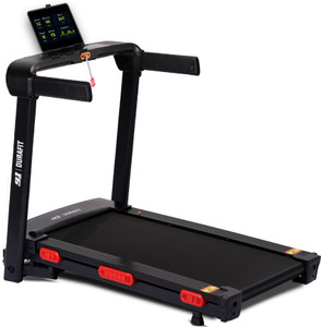 Durafit Hike 6 HP Peak|25-Auto Incline| 18Km Speed Treadmill (Max Weight:150 kg)
