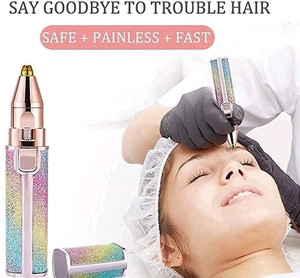UME Face Hair Removal Machine for Women Upper lip Hair Remover, Eyebrow Hair, Trimmer 30 min  Runtime 2 Length Settings