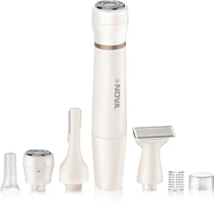 NOVA NLS 533 Facial Sensi-Trim Touch Fully Waterproof Trimmer 60 min  Runtime 2 Length Settings