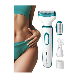 caresmith Bloom Face & Body Rechargeable Fully Waterproof Trimmer 100 min  Runtime 0 Length Settings