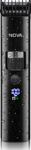 NOVA NHT 1100 Digital Waterproof Fully Waterproof Trimmer 200 min  Runtime 60 Length Settings