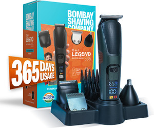 BOMBAY SHAVING COMPANY 12 in 1 Full Body Trimmer for Man Trimmer 300 min  Runtime 12 Length Settings