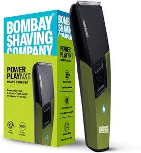 Bombay Shaving Company Power Play NXT Beard Trimmer, 90 min Runtime, - Image 1