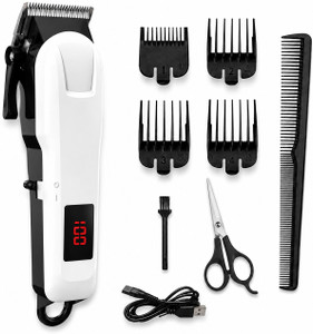 CLINLINSO 809 Hair Cutting Trimmer with Comb & Scissor, Long 180 Min Runtime  Shaver For Men