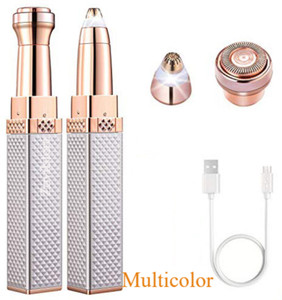 ClothyDeal 2 in 1 Premium Rechargeable Eyebrow Trimmer|Nose,Fullbody Hair Remover_M87ZW5T1N Trimmer 90 min  Runtime 1 Length Settings