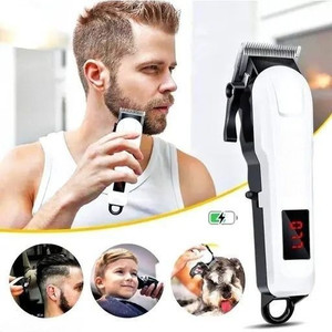 RACCOON 809A Professional Hair Clipper with LED Display Trimmer 180 min  Runtime 5 Length Settings