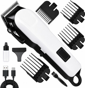 CLINLINSO 809 MX Rechargeable Hair & Beard Trimmer | Easy Grip | Travel Friendly Fully Waterproof Trimmer 200 min Runtime 5 Length Settings