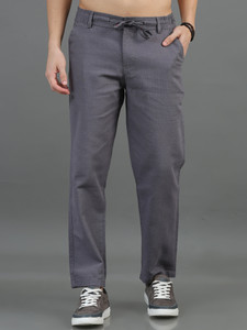 HouseOfCommon Men Grey Trousers - Image 6