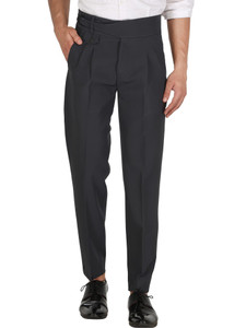 Maleno Tapered Men Grey Trousers