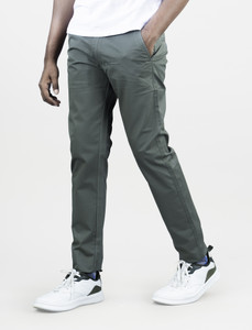 Urban Veda Regular Fit Men Green Trousers