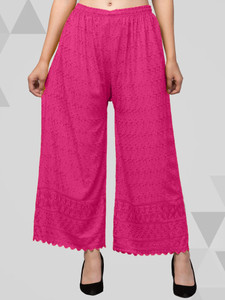 FamBee Relaxed Women Pink Trousers