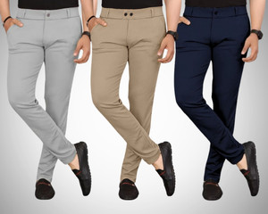 Chartou Regular Fit Men Multicolor Trousers