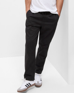 GAP Regular Fit Men Black Trousers