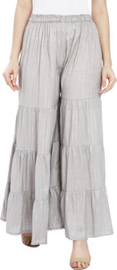 TNQ Regular Fit Women Maroon Trousers