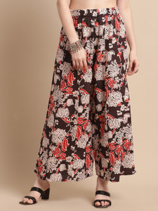 Pistaa Flared Women Multicolor Trousers