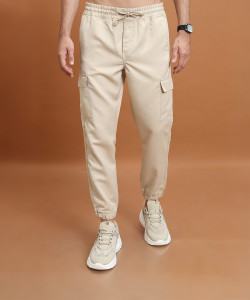 HIGHLANDER Regular Fit Men Beige Trousers