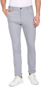 Arrow Sport Slim Fit Men Khaki Trousers