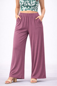 SAKARMAA Loose Fit Women Purple Trousers