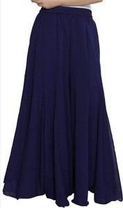 Farden Flared Women Dark Blue Trousers