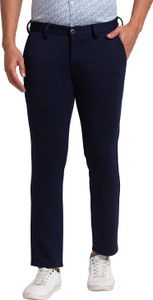 PARX Skinny Fit Men Blue Trousers