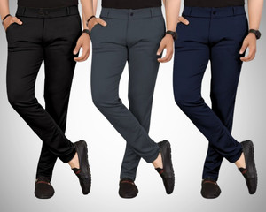 Chartou Regular Fit Men Multicolor Trousers