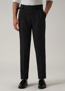 MANCREW Regular Fit Men Black Trousers