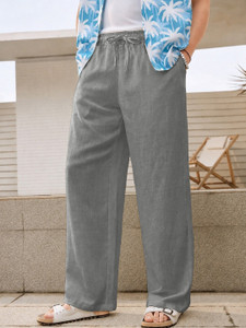 MOTREX Slim Fit Men Grey Trousers