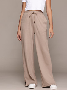 Roadster Regular Fit Women Brown Trousers