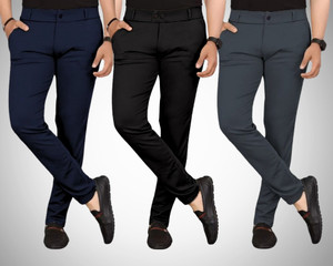 Chartou Regular Fit Men Multicolor Trousers