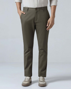 Blackberrys Regular Fit Men Brown Trousers