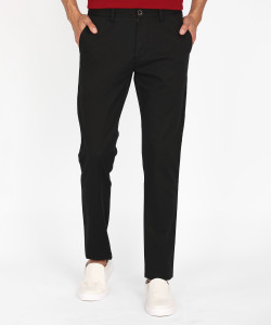 PETER ENGLAND Skinny Fit Men Grey Trousers