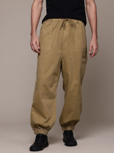 Roadster Loose Fit Men Khaki Trousers