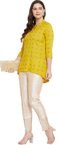 MIXFIT Comfort Fit Women Cream Trousers