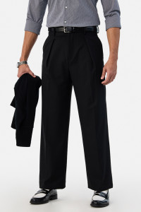Snitch Loose Fit Black Men Trousers - Image 6